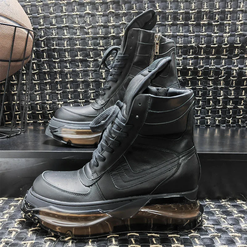 Men Shoes Type - Men Women Boots Ankle Genuine Leather