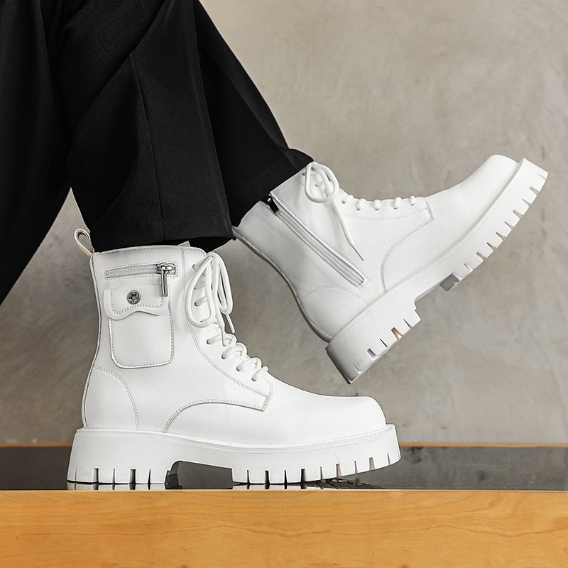 Men Shoes Type - 2025 Trend Men Boots Sneakers Outdoor