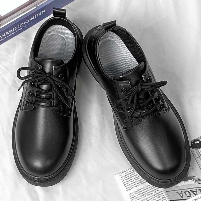 Men Shoes Clearance - Men's Leather Shoes Casual Comfort Lace