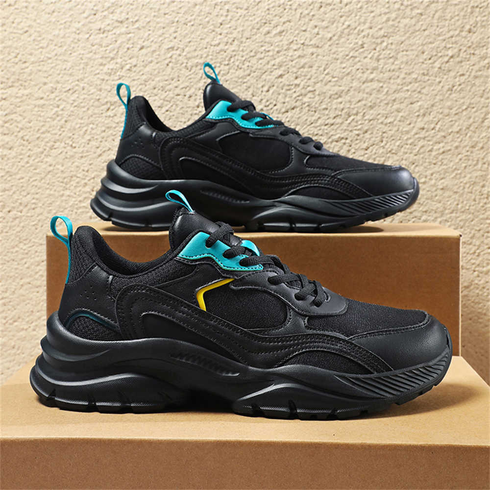 Anti-slip Non-slip Vulcanized  - مراجعة Men Shoes Black وسعره