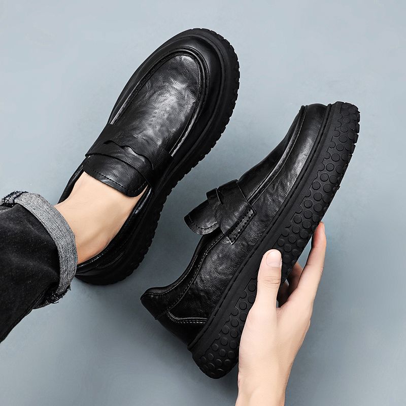 2026 New Men's Loafers Soft Le - مراجعة Loafer Slip On Men وسعره