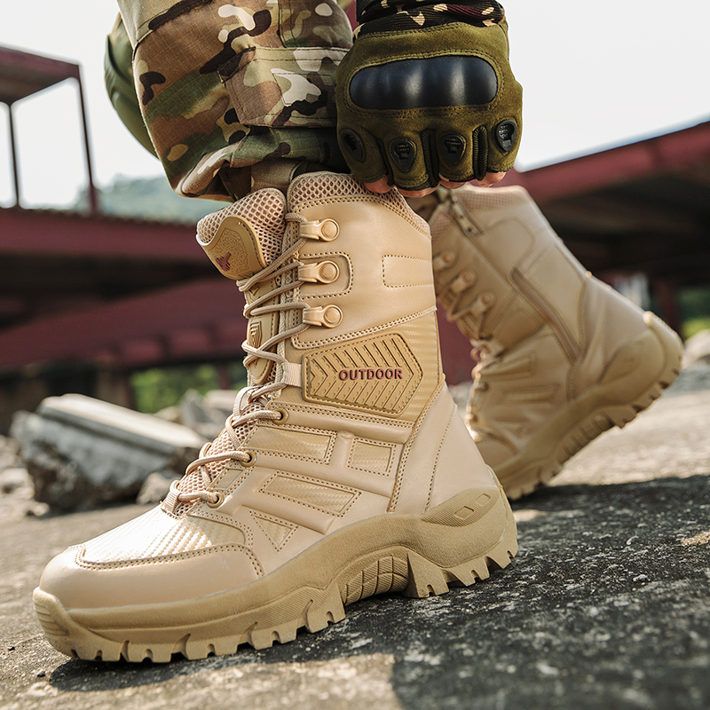 actical Military Boots Large S - مراجعة Men'S Shoes Dq وسعره