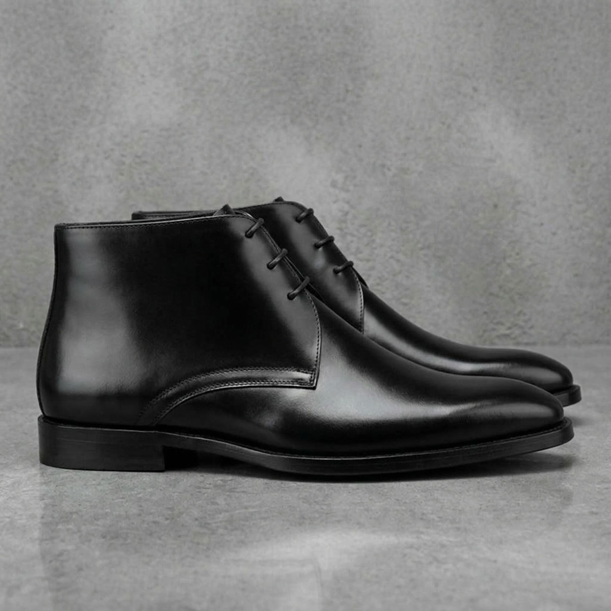 Men's Calf Leather Western Ank - مراجعة Men Shoes Elegant وسعره