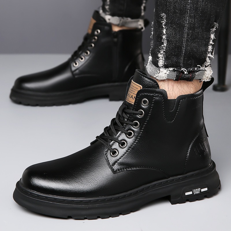 2025 new autumn and winter men - مراجعة Men Shoes Yellow وسعره