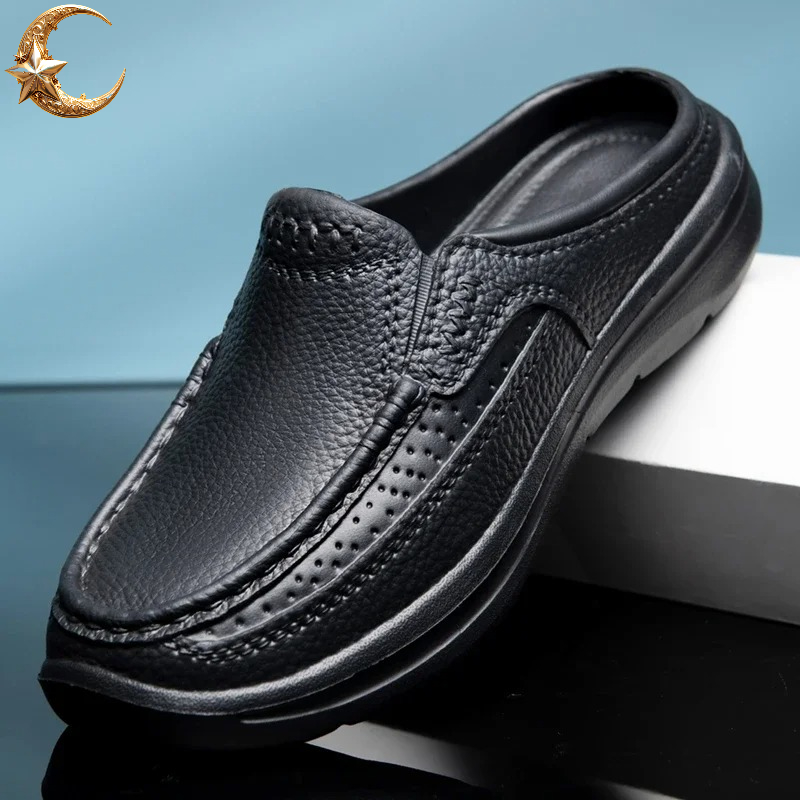 2026 leather shoes Spring New  - مراجعة Loafer Slip On Men وسعره