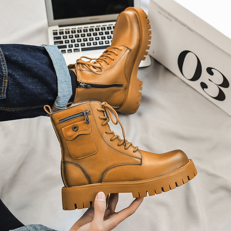 2025 Trend Men Boots Sneakers  - مراجعة Men Shoes Type وسعره