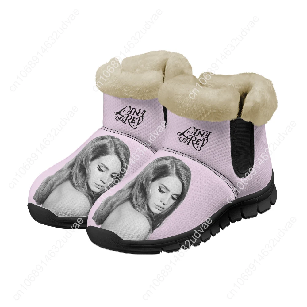 Lana Del Rey Singer Plush Shoe - مراجعة Men Shoes Black وسعره