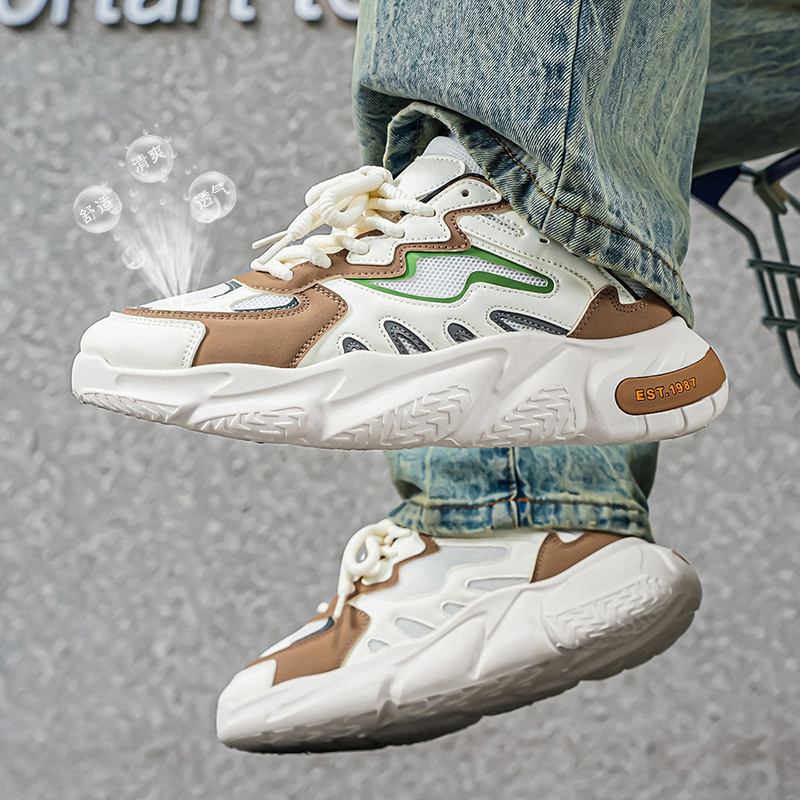 Men's Chunky Dad Sneakers Brea - مراجعة Men Shoes Eu To Us وسعره