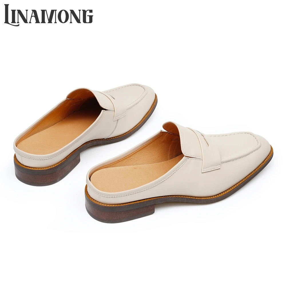 Beige Leather Loafer Slippers  - مراجعة Men Shoes Elegant وسعره