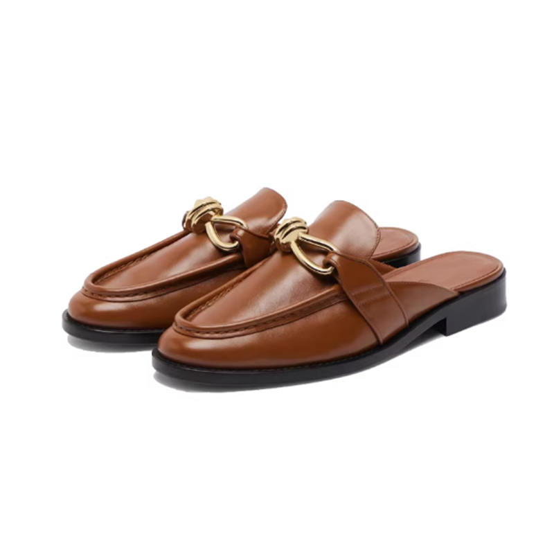 Metal Buckle Half Slippers For - مراجعة Loafer Slip On Men وسعره