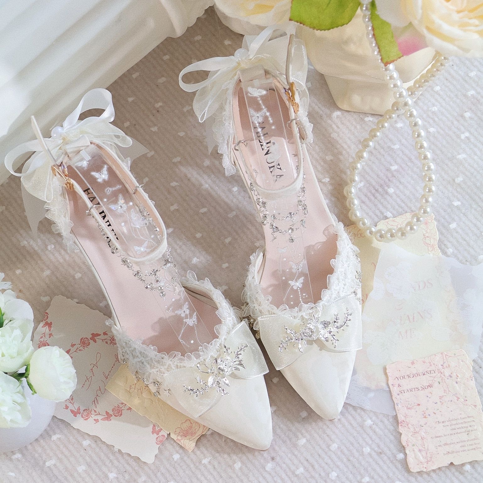Lolita Female Shoes Heels Whit - مراجعة Men Shoes Elegant وسعره