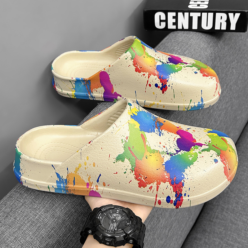 Men Women Graffiti Clogs EVA S - مراجعة Men'S Shoes Dockers وسعره