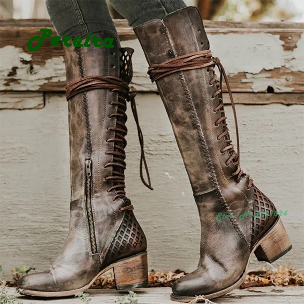 Vintage Cowboy Lace Up Men's B - مراجعة Men'S Shoes Size 43 In Us وسعره