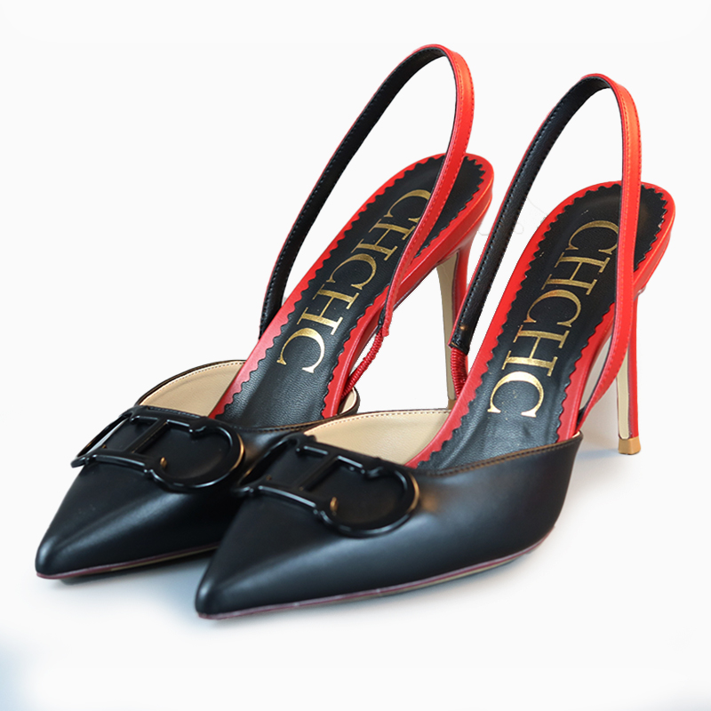 2026 CH Fashion Black Red Cont - مراجعة Men Shoes Elegant وسعره