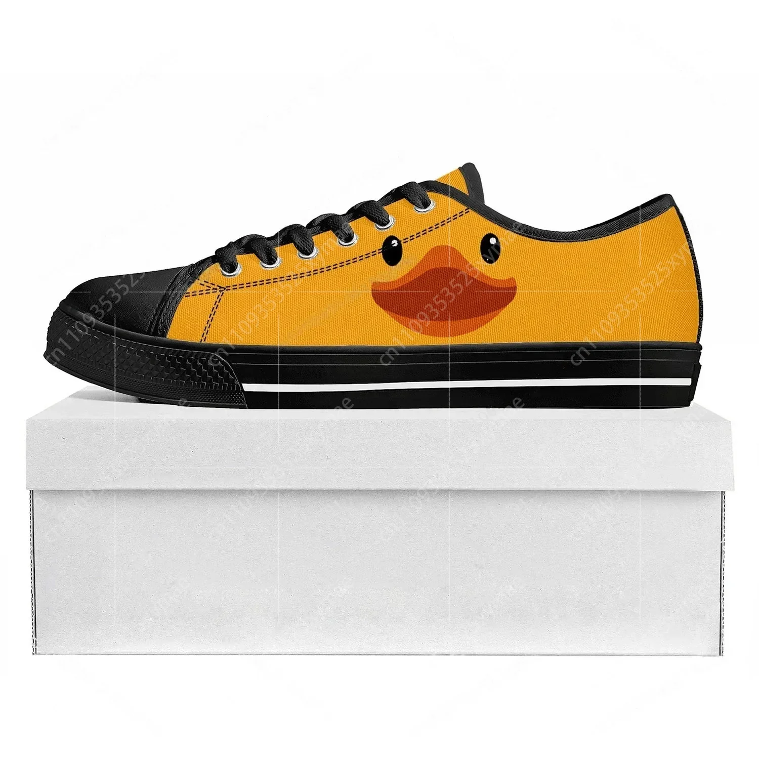 Yellow Duck Printed Low Top Hi - مراجعة Men Shoes Yellow وسعره