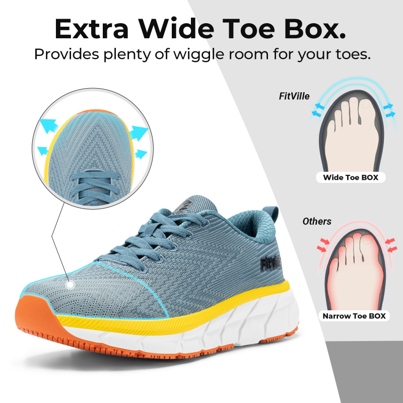 FitVille Wide Toe Box Men'S Sh - مراجعة Men Shoes Clearance وسعره