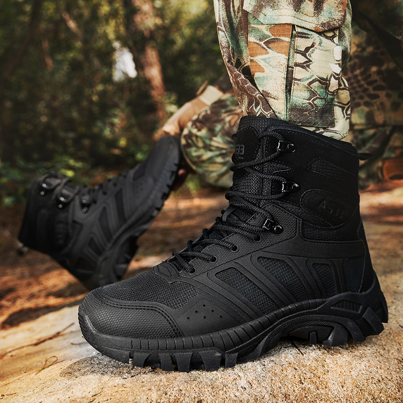 Men Tactical Boots Lace Up Des - مراجعة Men'S Shoes Dockers وسعره
