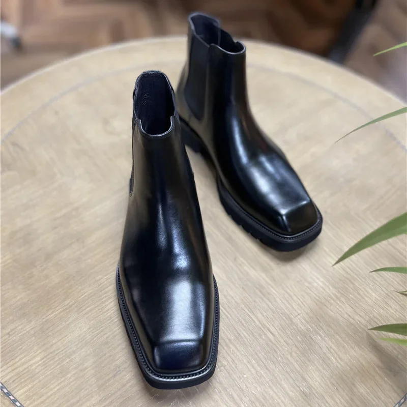 Elegant Mens Genuine Leather B - مراجعة Men Shoes Elegant وسعره