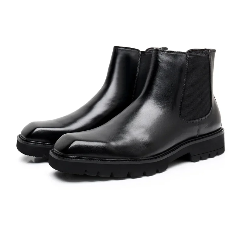 Elegant Mens Genuine Leather B - مراجعة Men Shoes Elegant وسعره