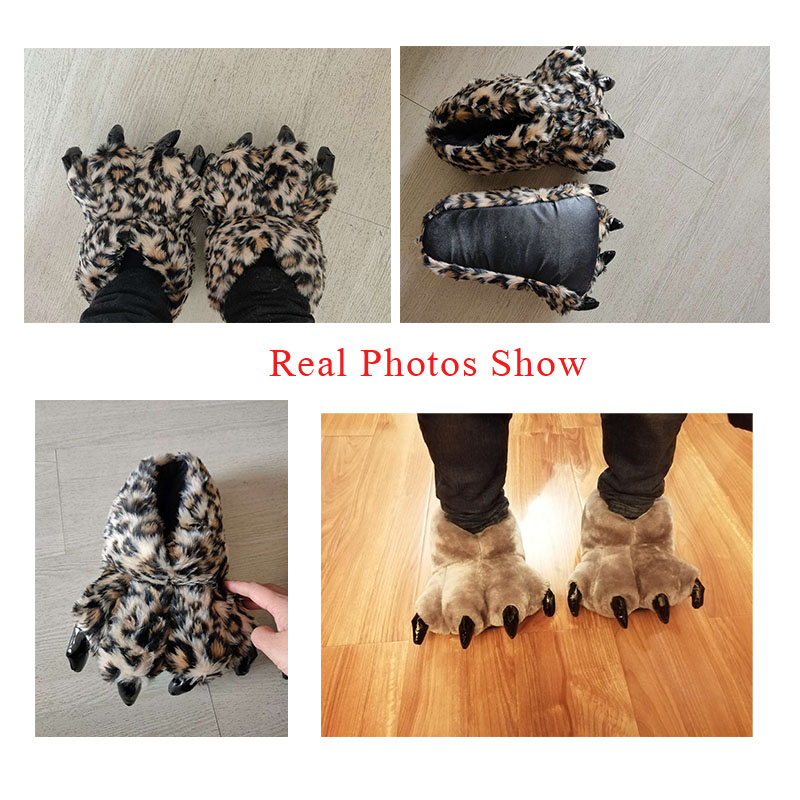 Size 35-43 Black Animal Paw Sh - مراجعة Men Shoes Black وسعره