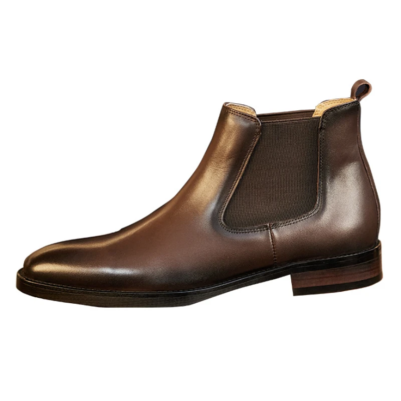 Retro Elegant Mens Chelsea Boo - مراجعة Men Shoes Elegant وسعره