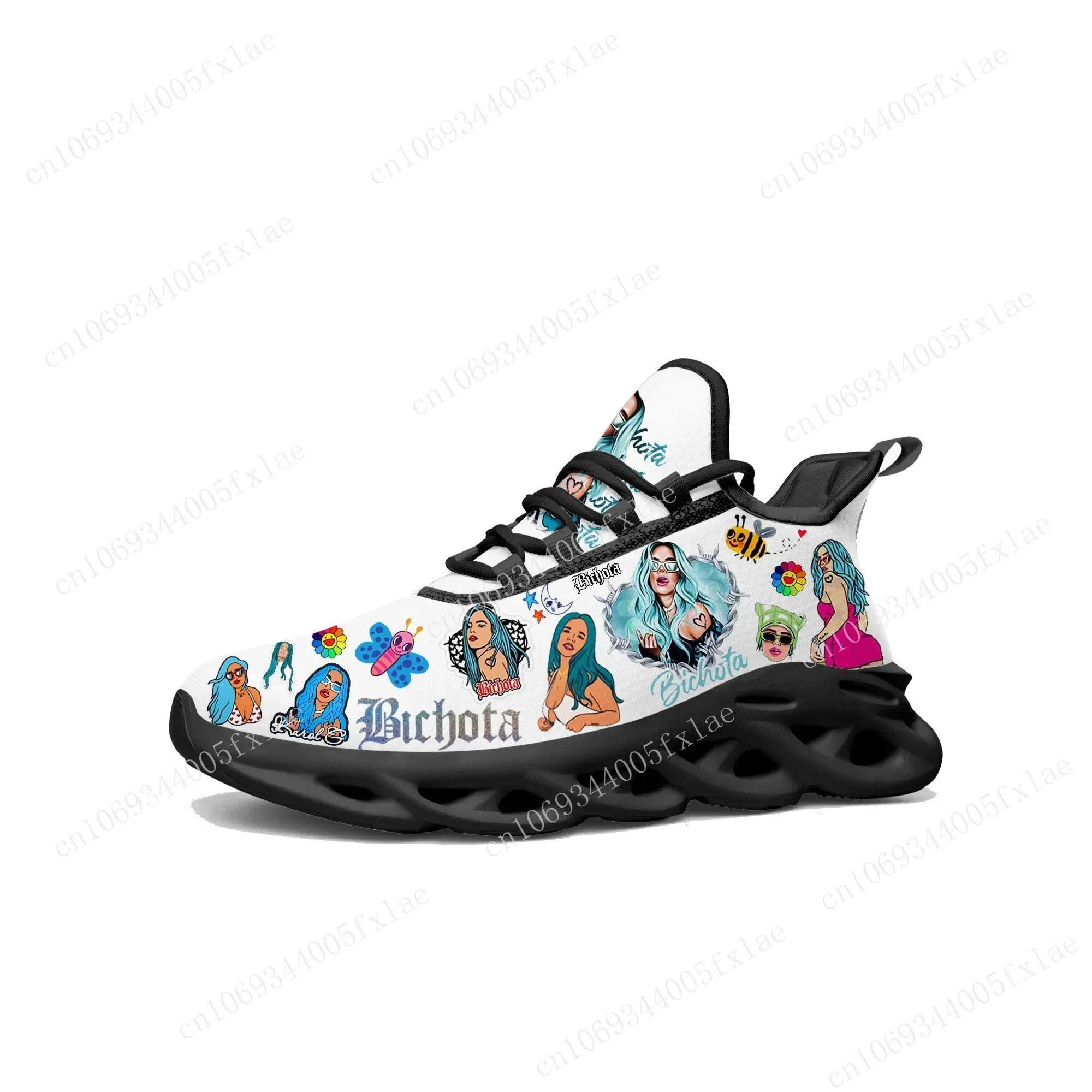 Karol G Bichota Flats Sneakers - مراجعة Men Shoes Black وسعره