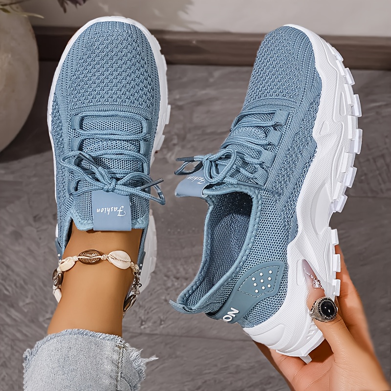 Breathable Knit Sneakers Fashi - مراجعة Men Shoes Type وسعره