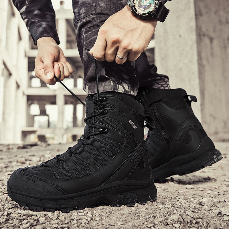 New Men Tactical Boots Militar - مراجعة Men'S Shoes Dq وسعره