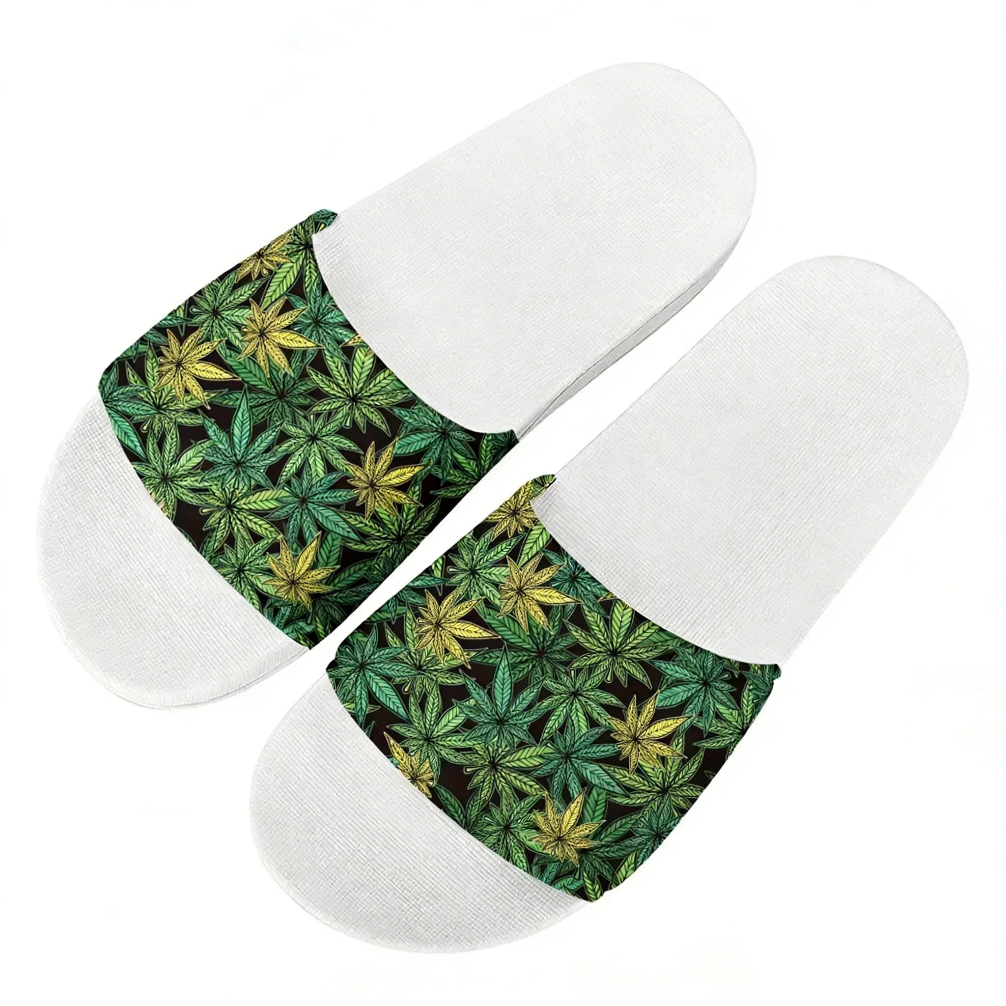 Leaf Weed Rasta Marijuana Red  - مراجعة Men Shoes Yellow وسعره