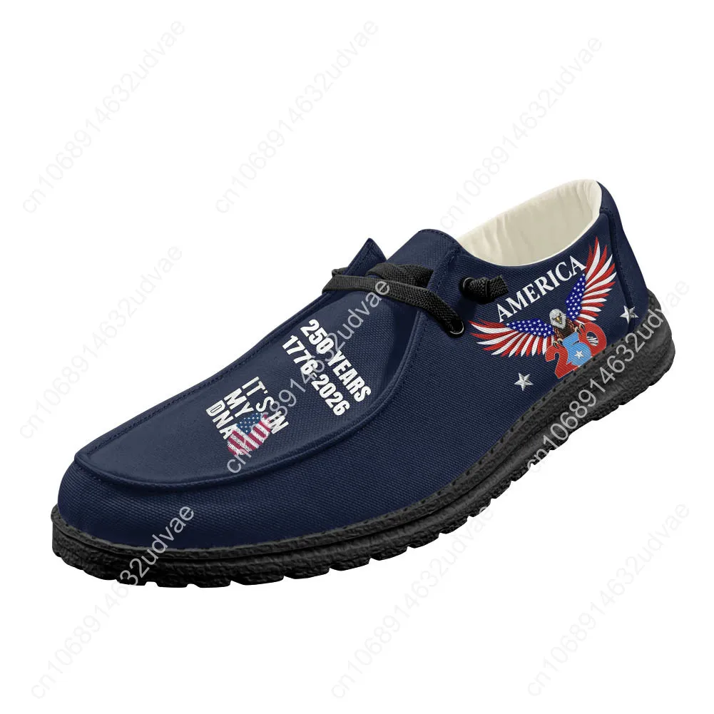 America 250th Anniversary 1776 - مراجعة Men Shoes Black وسعره
