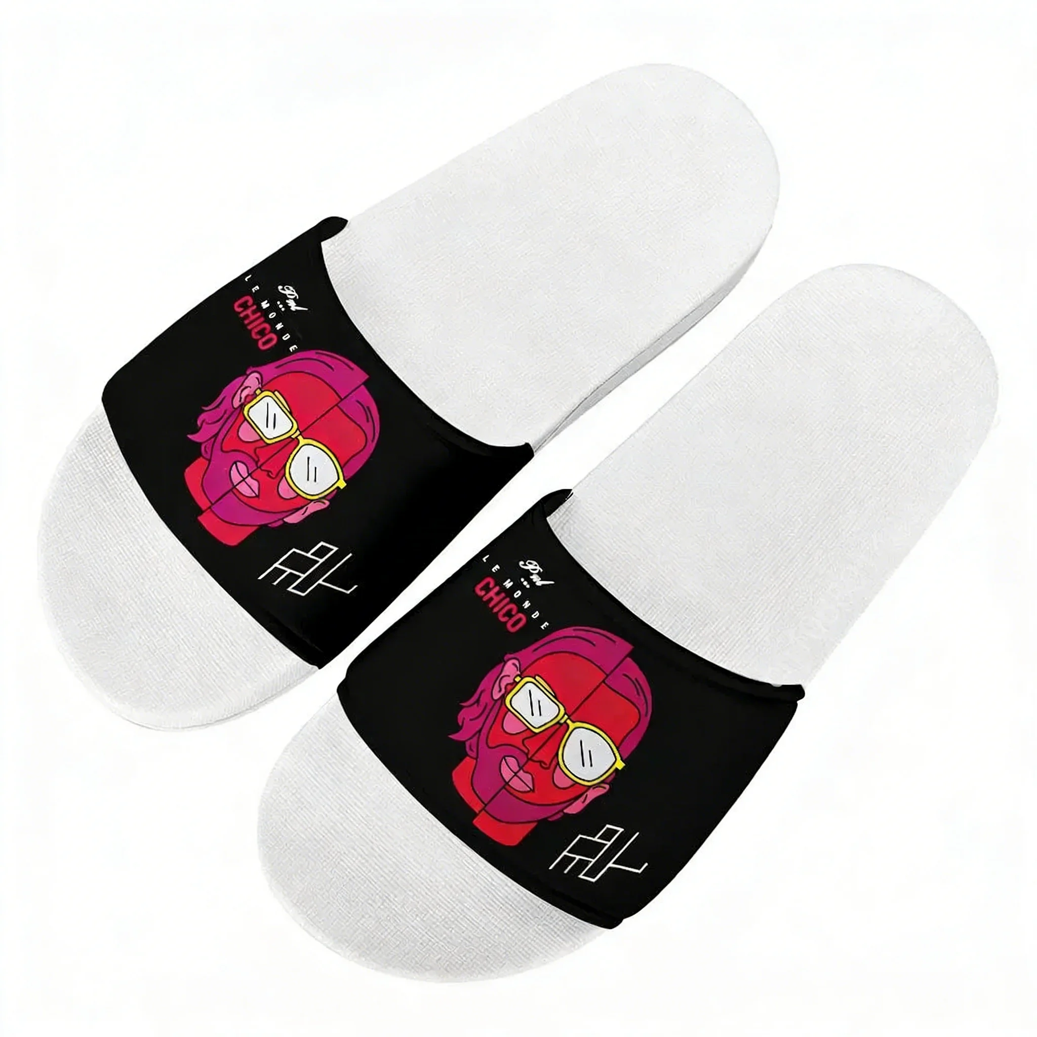 Le Monde Chico Slippers PNL Al - مراجعة Men Shoes Black وسعره