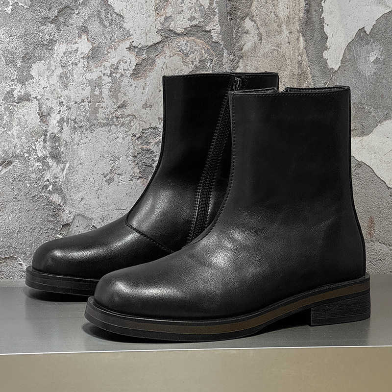 Vintage Mens Boots Luxury Hand - مراجعة Men Shoes Elegant وسعره