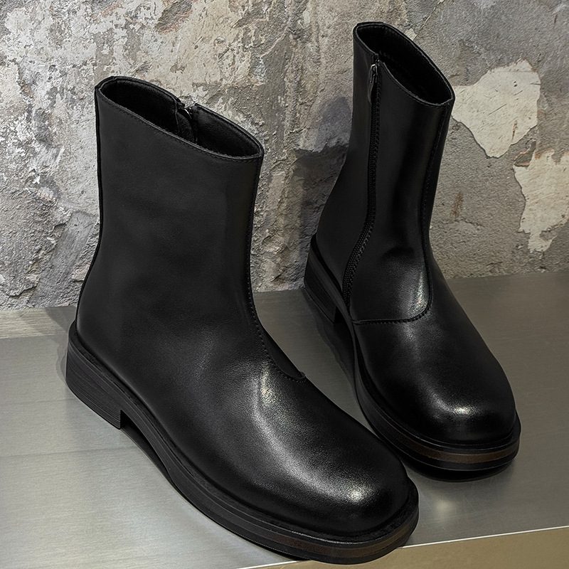 Vintage Mens Boots Luxury Hand - مراجعة Men Shoes Elegant وسعره