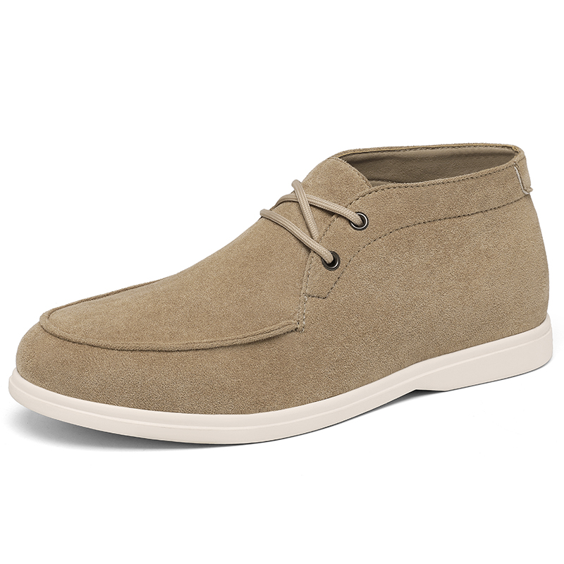 Classic British Style Suede Le - مراجعة Men'S Shoes Dq وسعره