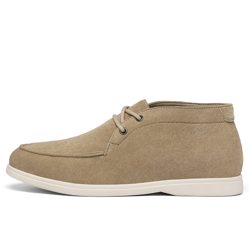 Classic British Style Suede Le - مراجعة Men'S Shoes Dq وسعره