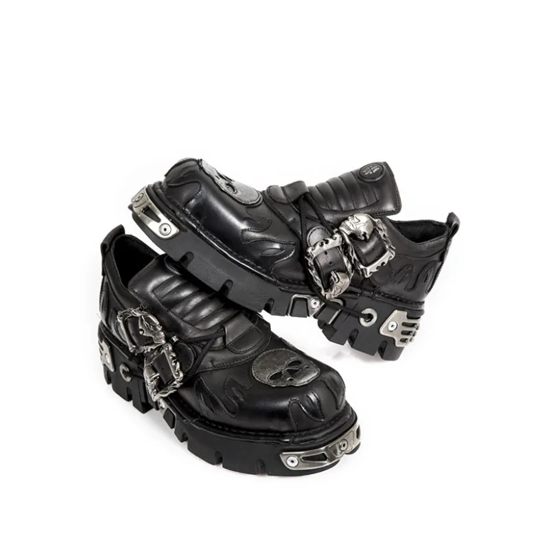 Gothic Vintage Metal Decoratio - مراجعة Men Shoes Elegant وسعره