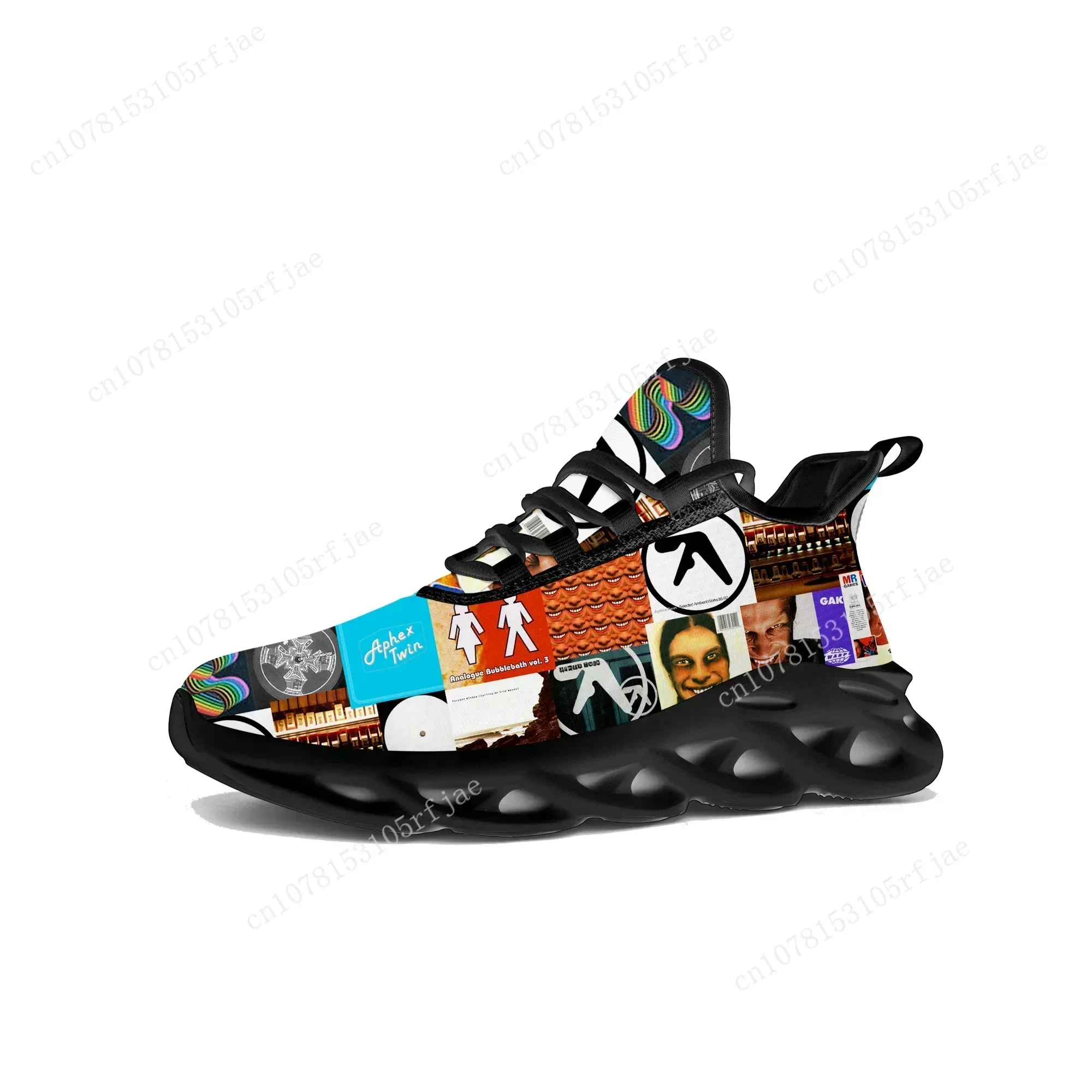 Aphex Twin Flats Sneakers Mens - مراجعة Men Shoes Black وسعره