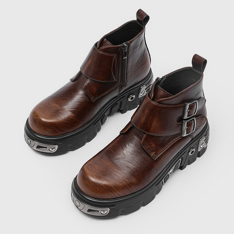 large size men fashion punk go - مراجعة Men Shoes Type وسعره