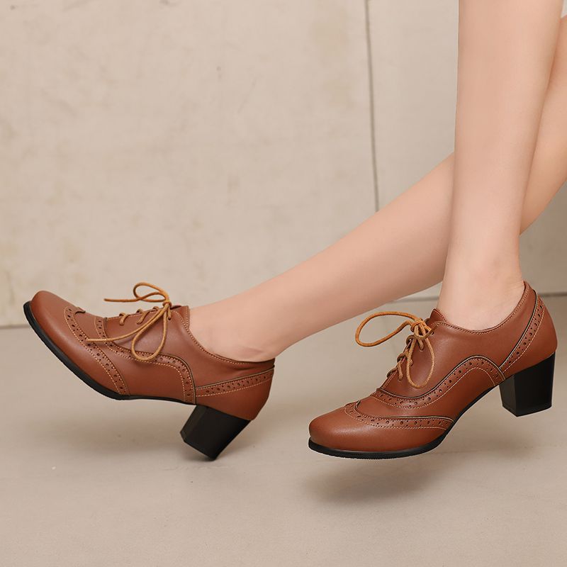 SIMLOVEYO New Brown Women Pump - مراجعة Men'S Shoes Size 43 In Us وسعره
