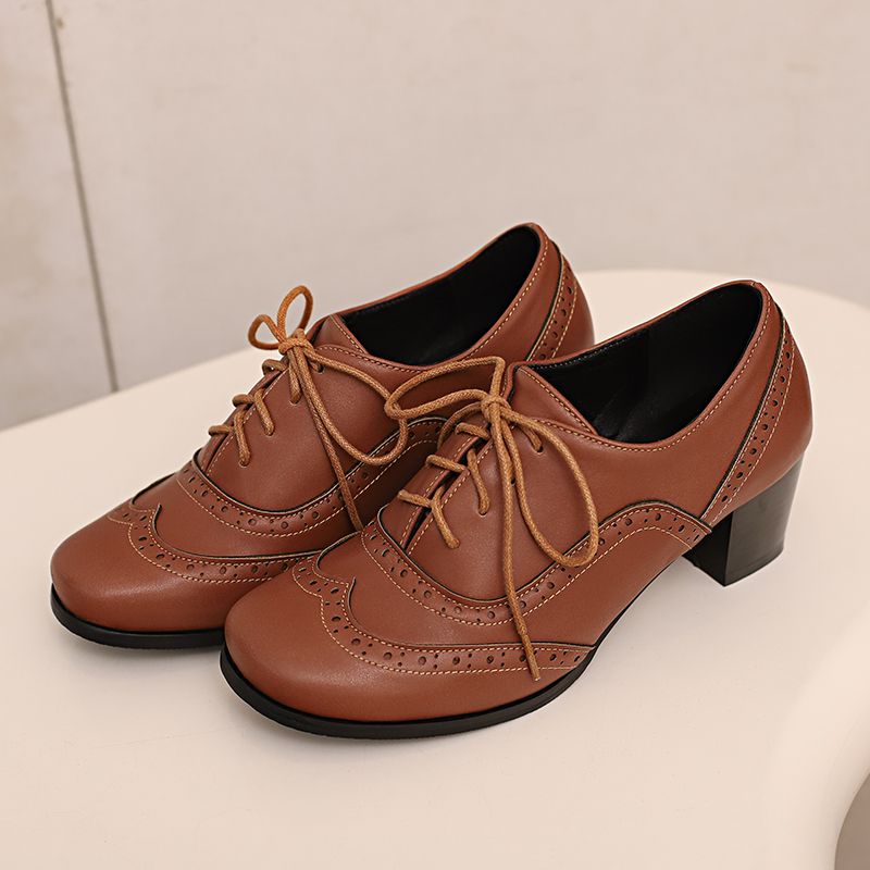 SIMLOVEYO New Brown Women Pump - مراجعة Men'S Shoes Size 43 In Us وسعره