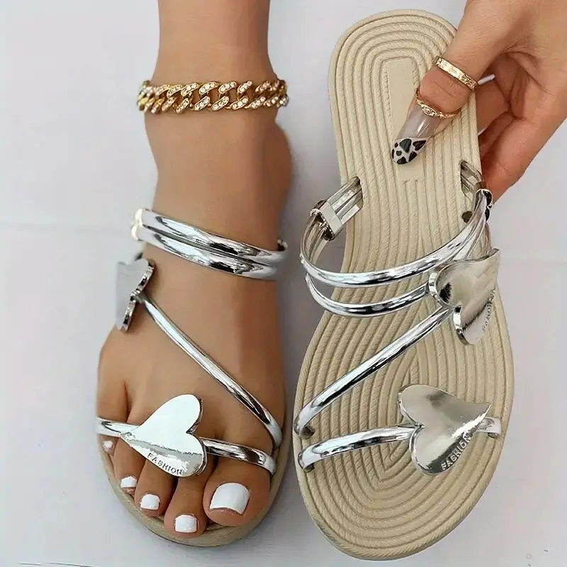 Elegant Women's Heart Flat San - مراجعة Men'S Shoes Size 43 In Us وسعره