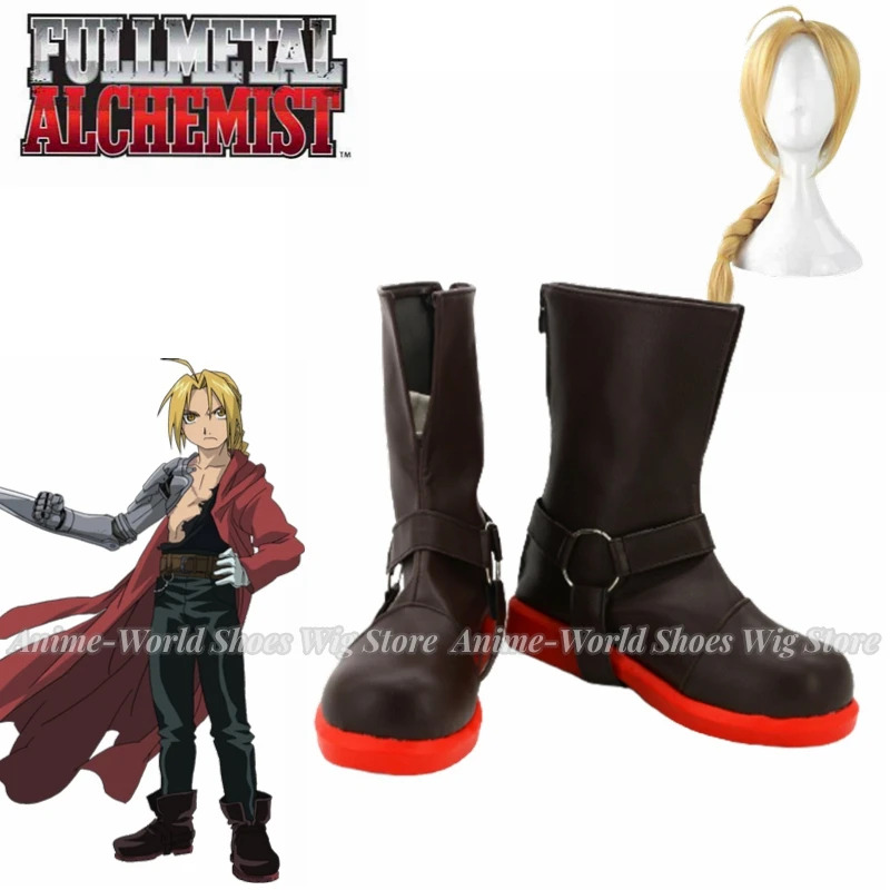 Fullmetal Alchemist Edward Elr - مراجعة Men Shoes Eu To Us وسعره