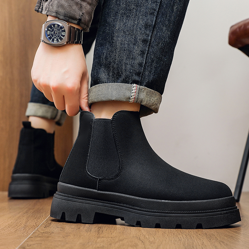 2025 High Quality Men‘s Bootie - مراجعة Men Shoes Elegant وسعره