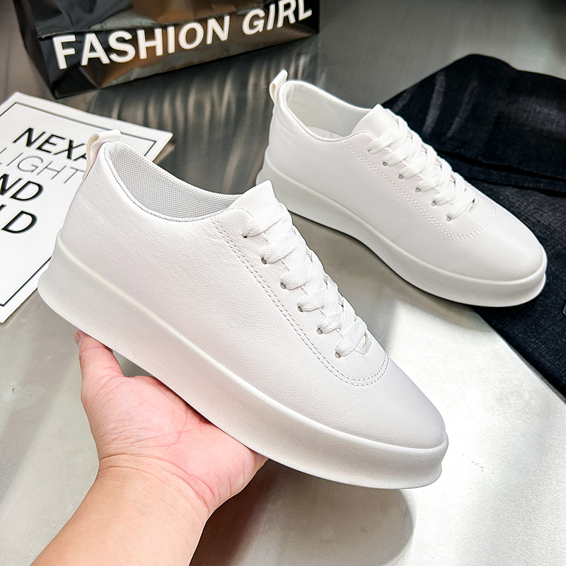Fashion Thick Sole Black White - مراجعة Men Shoes Clearance وسعره