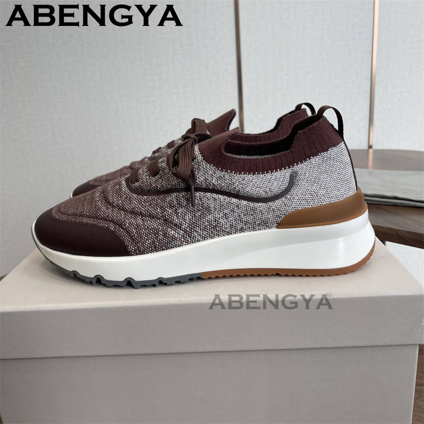 Men New Multicolour Knitted lo - مراجعة Loafer Slip On Men وسعره