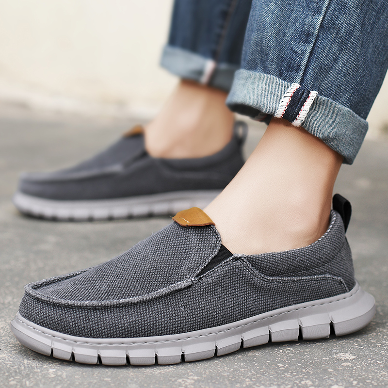 Summer Breathable Sneakers Men - مراجعة Loafer Slip On Men وسعره