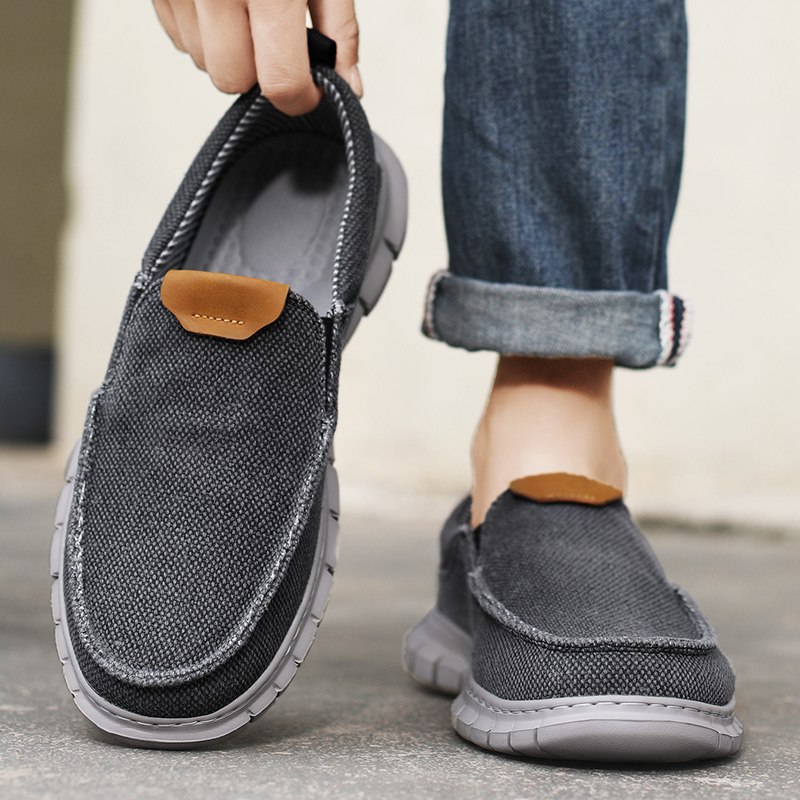 Summer Breathable Sneakers Men - مراجعة Loafer Slip On Men وسعره